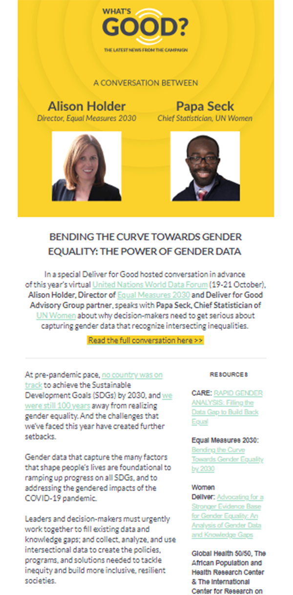 UN World Data Forum: The Power of Intersectional Data to Achieve the SDGs
