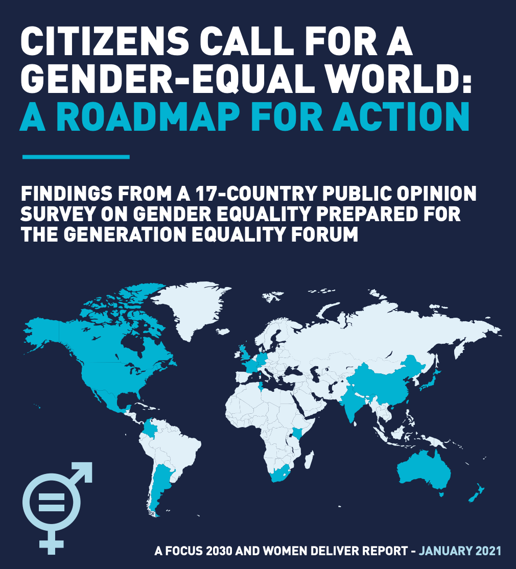 Relativitetsteori Milepæl marv Citizens Call for a Gender-Equal World: A Roadmap for Action – Women Deliver