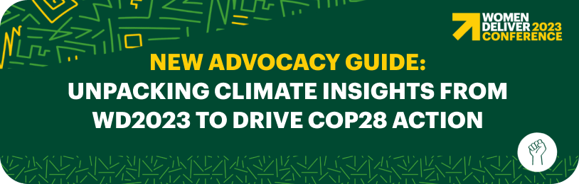 new advocacy guide unpacking climate insights from wd2023 to drive cop28 action
