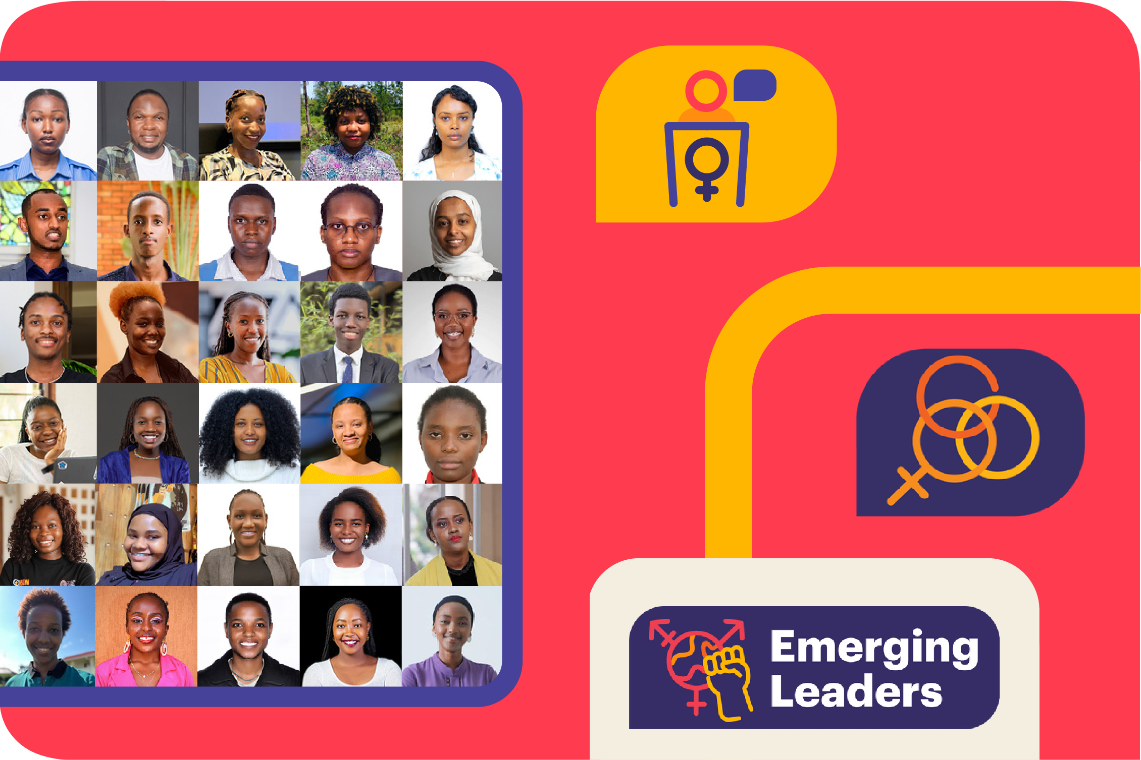 30 pictures of the Emerging Leaders for Change.