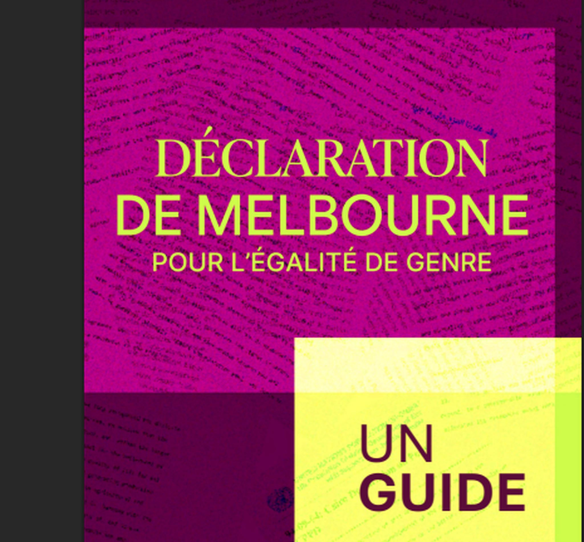 Miniature du Guide de la Déclaration de Melbourne